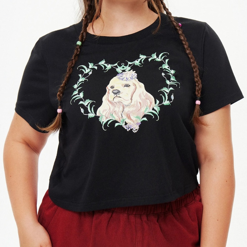 Cider Curve & Plus Dog Graphic Tee